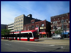 Chinatown Toronto 21  - Tram at Spadina Ave